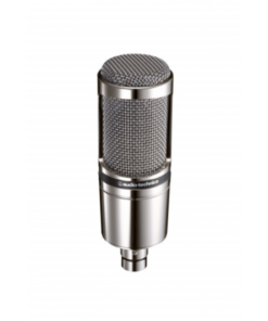 Audio-Technica - AT2020USB+V Limited Edition Cardioid Condenser Microphone (Chrome)