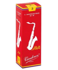 Vandoren - Java "Filed - Red Cut" Tenor Saxophone Reeds